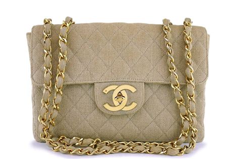 iridescent beige chanel flap bag|vintage chanel full flap bag.